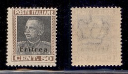 COLONIE - ERITREA - 1928 - 50 Cent Parmeggiani (128) - Gomma Integra (80) - Other & Unclassified