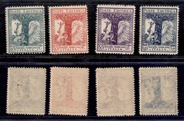 COLONIE - ERITREA - 1928 - Pro Società Africana (132/135) - Serie Completa - Gomma Integra (50) - Sonstige & Ohne Zuordnung