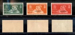 COLONIE - ERITREA - 1930 - Nozze (152/154) - Serie Completa - Gomma Originale (10) - Sonstige & Ohne Zuordnung