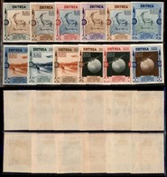 COLONIE - ERITREA - 1934 - Arte Coloniale (220/225 + 1/6 Aerea) - Emissione Completa - Gomma Originale (100) - Sonstige & Ohne Zuordnung