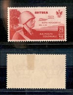 COLONIE - ERITREA - 1934 - 75 + 15 Cent Volo Roma Mogadiscio (9 Aerea) - Gomma Originale (20) - Autres & Non Classés
