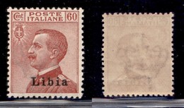 COLONIE - LIBIA - 1918 - 60 Cent Michetti (19) - Gomma Integra (90) - Other & Unclassified