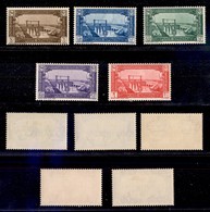 COLONIE - SOMALIA - 1930 - Pro Istituto Agricolo (144/148) - Serie Completa - Gomma Originale (50) - Sonstige & Ohne Zuordnung