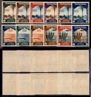 COLONIE - TRIPOLITANIA - 1934 - Arte Coloniale (94/99 + 41/46 Aerea) - Emissione Completa - Gomma Originale (100) - Sonstige & Ohne Zuordnung