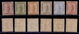 SAN MARINO - SAN MARINO - 1922 - Libertà (82/87) - Serie Completa - Gomma Integra (25) - Other & Unclassified