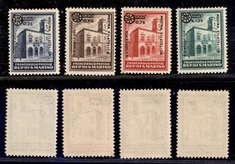 SAN MARINO - SAN MARINO - 1934 - Mostra Filatelica (180/183) - Serie Completa - Gomma Originale (70) - Sonstige & Ohne Zuordnung