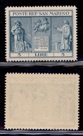 SAN MARINO - SAN MARINO - 1937 - 5 Lire Indipendenza (210) - Gomma Integra - Altri & Non Classificati