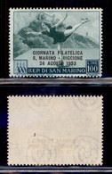 SAN MARINO - SAN MARINO - 1953 - 100 Lire Giornata Filatelica (399) - Gomma Integra (40) - Andere & Zonder Classificatie