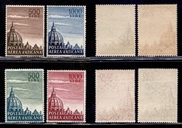 VATICANO - VATICANO - 1953 - Cupola (22/23 + 33/34) - Emissione Completa - Gomma Integra (141) - Altri & Non Classificati