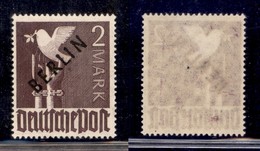 ESTERO - GERMANIA-BERLINO - 1948 - 2 Mark (18) - Gomma Integra - Other & Unclassified