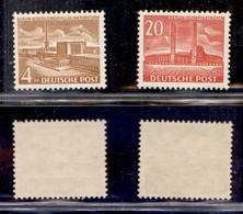 ESTERO - GERMANIA-BERLINO - 1953 - Monumenti II (112/113) - Serie Completa - Gomma Integra - Andere & Zonder Classificatie