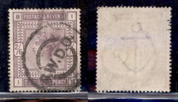 ESTERO - GRAN BRETAGNA - 1883 - 2/6 Shilling Regina Vittoria (82x) - Usato (80) - Andere & Zonder Classificatie