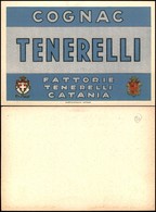 CARTOLINE - PUBBLICITARIE - Cognac Tenerelli Catania - Nuova FG - Other & Unclassified