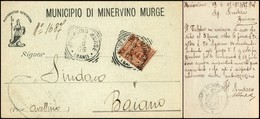 CARTOLINE - TESTATINA - Municipio Di Minervio Murge - Viaggiata FP - Other & Unclassified