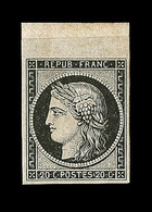 * EMISSION CERES 1849 - * - N°3 - Bdf - Qques Rousseurs - 1849-1850 Cérès