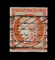 O EMISSION CERES 1849 - O - N°5 - 40c Orange - TB - 1849-1850 Ceres