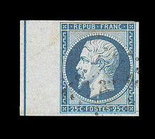 O EMISSION PRESIDENCE - O - N°10b - 25c Bleu - BdF Avec Filet D'encadrement - TB - 1852 Louis-Napoléon