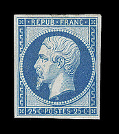 O EMISSION PRESIDENCE - O - N°10c - 25c Bleu - Réimpression - TB - 1852 Luigi-Napoleone