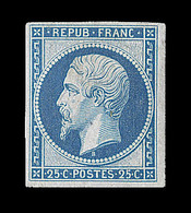 * EMISSION PRESIDENCE - * - N°10c - Réimpression Du 25c Bleu - TB - 1852 Louis-Napoléon