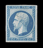 * EMISSION PRESIDENCE - * - N°10c - Réimpression Du 25c Bleu - TB - 1852 Louis-Napoleon