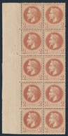 **/* NAPOLEON LAURE - **/* - N°26 - Bloc De 10 - BDF - Maj. ** - TB - 1863-1870 Napoleone III Con Gli Allori