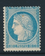 (**) SIEGE DE PARIS (1870) - (**) - N°37 - 20c Bleu - TB - 1870 Beleg Van Parijs