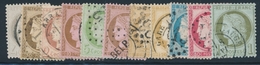 O CERES III ème REPUBLIQUE - O - N°50/60 - 11 Valeurs - TB - 1871-1875 Cérès