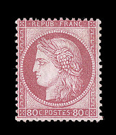 * CERES III ème REPUBLIQUE - * - N°57 - 80c Rose - TB - 1871-1875 Cérès