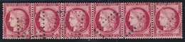 O CERES III ème REPUBLIQUE - O - N°57 - 80c Rose - Bde De 6 - TB - 1871-1875 Ceres