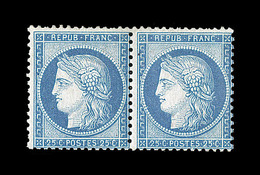 ** CERES III ème REPUBLIQUE - ** - N°60C - Paire - TB - 1871-1875 Cérès