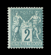 (**) TYPE SAGE - (**) - N°62 - 2c Vert - TB - 1876-1878 Sage (Typ I)