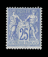 * TYPE SAGE - * - N°68 - 25c Bleu - Frais - Signé Roumet/Miro - TB - 1876-1878 Sage (Typ I)