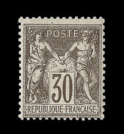 (**) TYPE SAGE - (**) - N°69 - 30c Brun Foncé- TB - 1876-1878 Sage (Typ I)