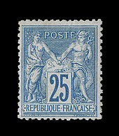 (**) TYPE SAGE - (**) - N°79 - 25c Bleu - TB - 1876-1878 Sage (Type I)