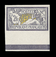 (*) TYPE MERSON - (*) - N°122a - 2F Violet Et Jaune - N. Dentelé - Bdf - TB - 1900-27 Merson