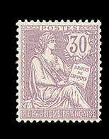 ** TYPE MOUCHON RETOUCHE - ** - N°128 - 30c Violet - Luxe - TB - 1900-02 Mouchon