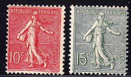 ** TYPE SEMEUSE LIGNEE - ** - N°129/30 - TB - 1903-60 Semeuse Lignée