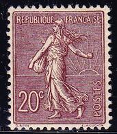 ** TYPE SEMEUSE LIGNEE - ** - N°131a - 20c Brun Lilas Foncé - Luxe - TB - 1903-60 Semeuse Lignée