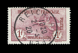 O PERIODE SEMI-MODERNE - O - N°154 - 1F+1F - Obl. Reischoffen - TB - Unused Stamps