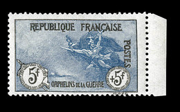 * PERIODE SEMI-MODERNE - * - N°155 - 5F+5F - Petit BDF - Signé Roumet - Fraîcheur Postale - Charnière Enlevée - Unused Stamps