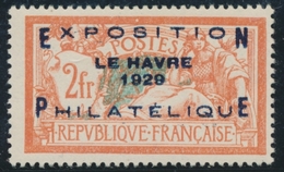 ** PERIODE SEMI-MODERNE - ** - N°257A - Expo Havre - TB - Unused Stamps