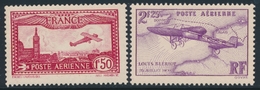 ** POSTE AERIENNE - ** - N°5, 7 - TB - 1927-1959 Neufs