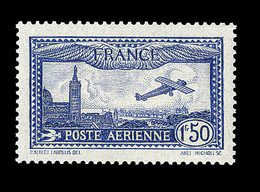 ** POSTE AERIENNE - ** - N°6b - Outremer Vif - Signé Calves - TB - 1927-1959 Neufs