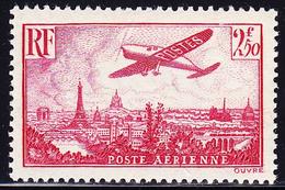 * POSTE AERIENNE - * - N11 - 2F50 Rose - Charn. Lég. - TB - 1927-1959 Mint/hinged