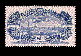 ** POSTE AERIENNE - ** - N°15 - 50F Outremer - TB - 1927-1959 Ungebraucht