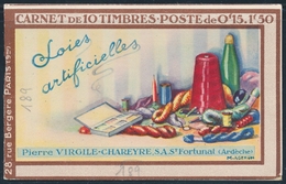 ** CARNETS ANCIENS - ** - N°189 C1 - Virgile Chareyre - TB - Altri & Non Classificati