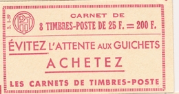 ** CARNETS ANCIENS - ** - N°1011C - C1 - Série S1.59 - TB - Andere & Zonder Classificatie