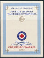 ** CARNETS CROIX-ROUGE - ** - N°2002 - Année 1953 - TB - Rode Kruis