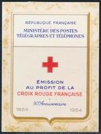 ** CARNETS CROIX-ROUGE - ** - N°2003 - Année 1954 - TB - Red Cross