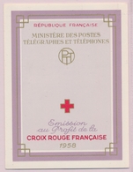 ** CARNETS CROIX-ROUGE - ** - N°2007 - Année 1958 - TB - Red Cross
